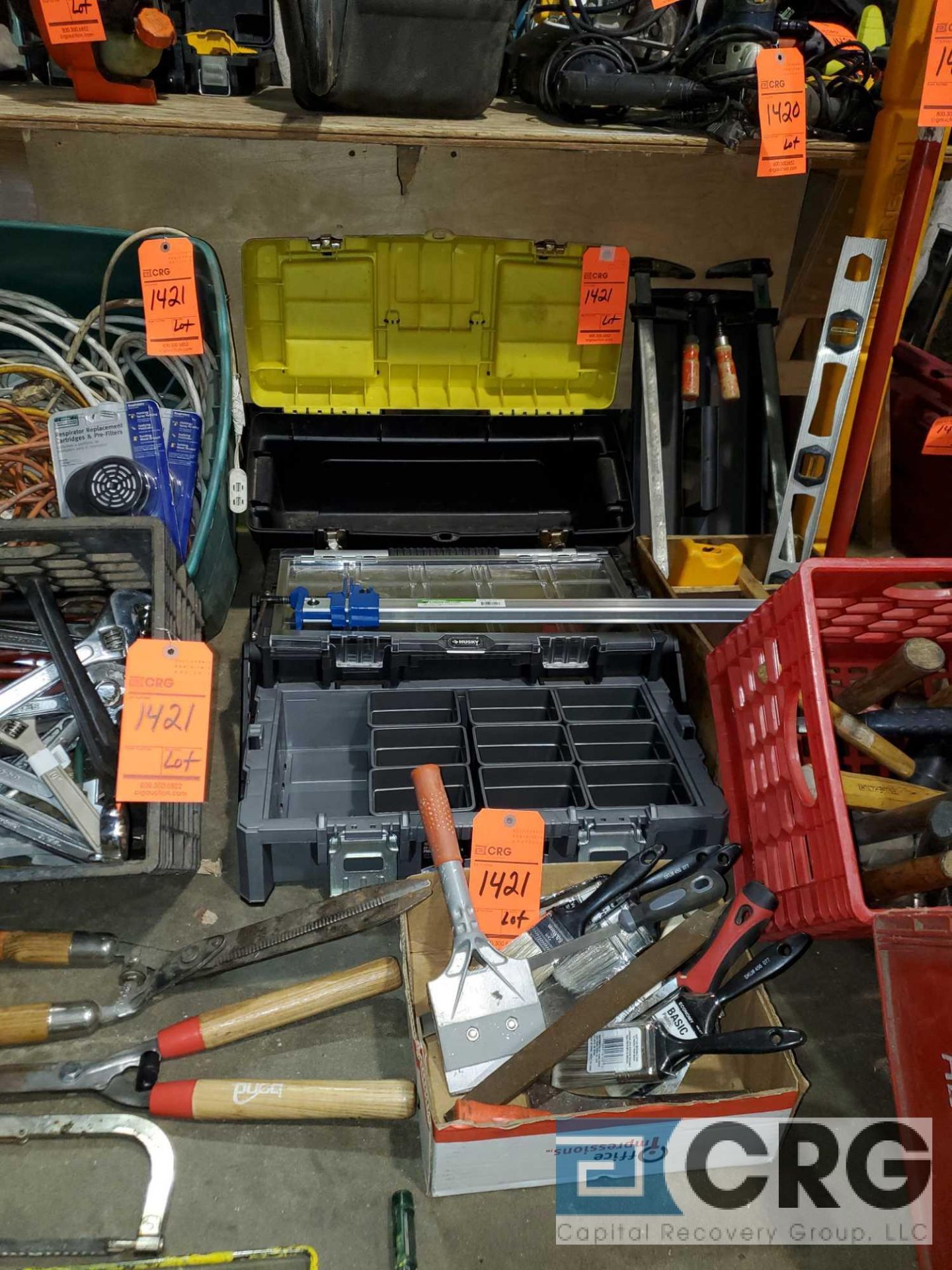 Lot consists of assorted hand tools to include wrenches, hammers, screwdrivers, sockets, (1) - Image 3 of 5