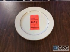 Lot of (38) Homer Laughlin china (ecru pattern) 12 in. round serving plate - SUBJECT TO ENTIRETY