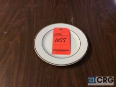 Lot of (588) Schmidt (white and gold band) 9 in. luncheon plates - SUBJECT TO ENTIRETY BID