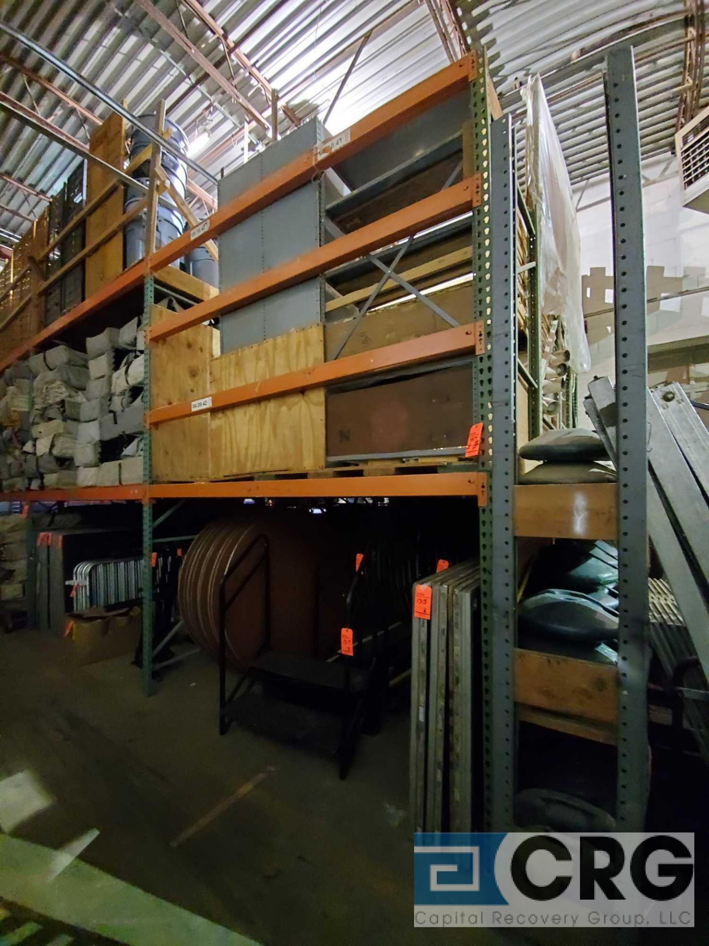 Lot consists of (14) assorted sections of racking to include (12) 12 ft x 9 ft x 48 in., (2) 5 ft - Image 2 of 5