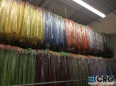 Lot of (2,415) 54 inch x 54 inch assorted polyester and poly/cotton table clothes as follows:  (