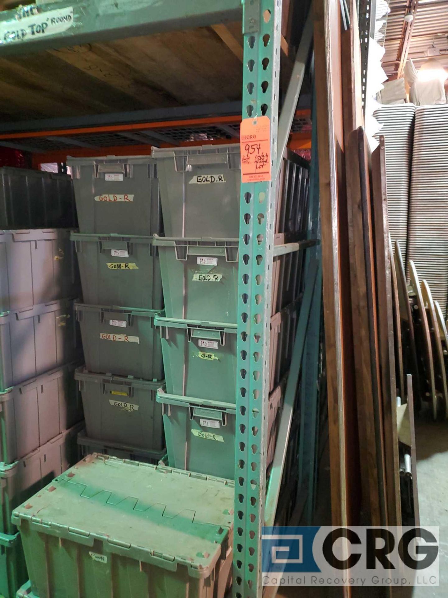 Lot consists of (18) assorted sections of racking to include (12) 12 ft x 8 ft x 48 in., (3) 12 ft x - Image 8 of 9