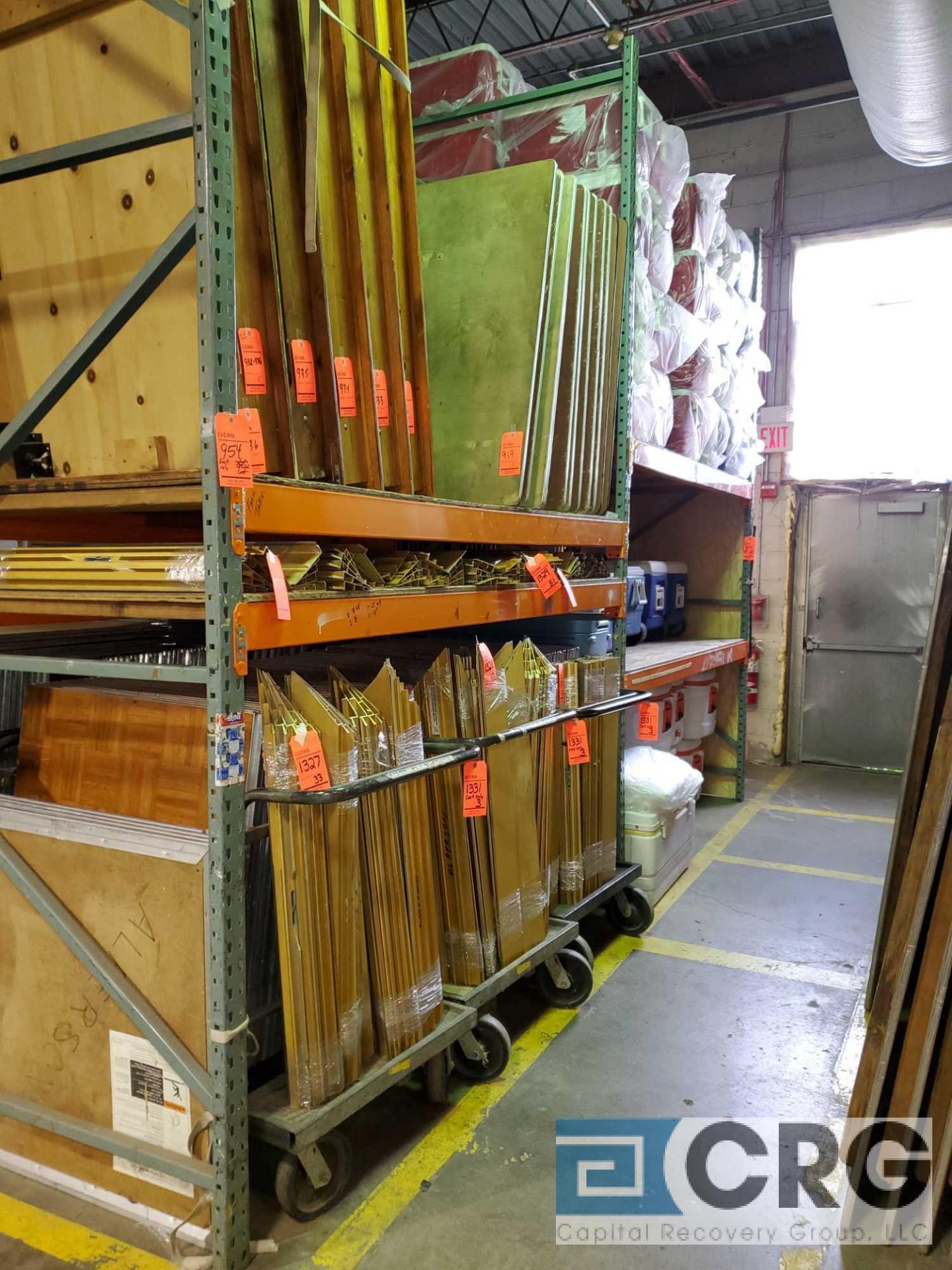 Lot consists of (18) assorted sections of racking to include (12) 12 ft x 8 ft x 48 in., (3) 12 ft x - Image 4 of 9