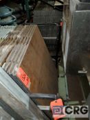 Lot of (3) metal carts, (used for transporting dance floor), (contents not included), late pick-up