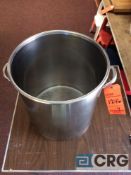 Lot of (4) Vollrath 15 gal. cooking pots, 16 in. diameter and 18 in. high