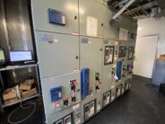 CAT 5 section UL91 switchboard parallel GENSET switch gear and connection panels including (6) Eaton