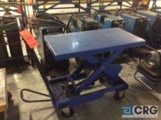 20 X 40 inch portable die lifting table