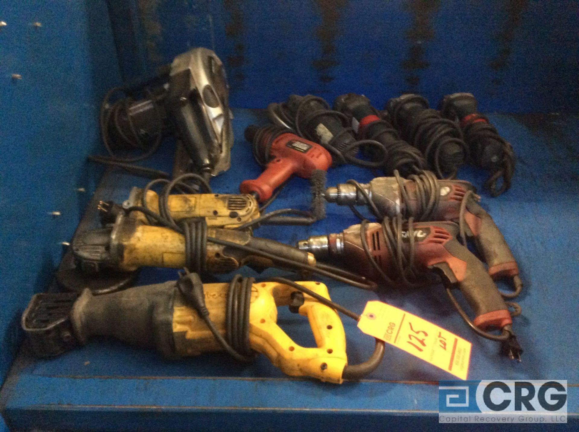Lot of asst electric hand tools