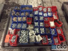 Lot of nuts and bolts inventory, (NO CABINETS)