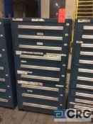 Stanley Vidmar 9-drawer parts cabinet