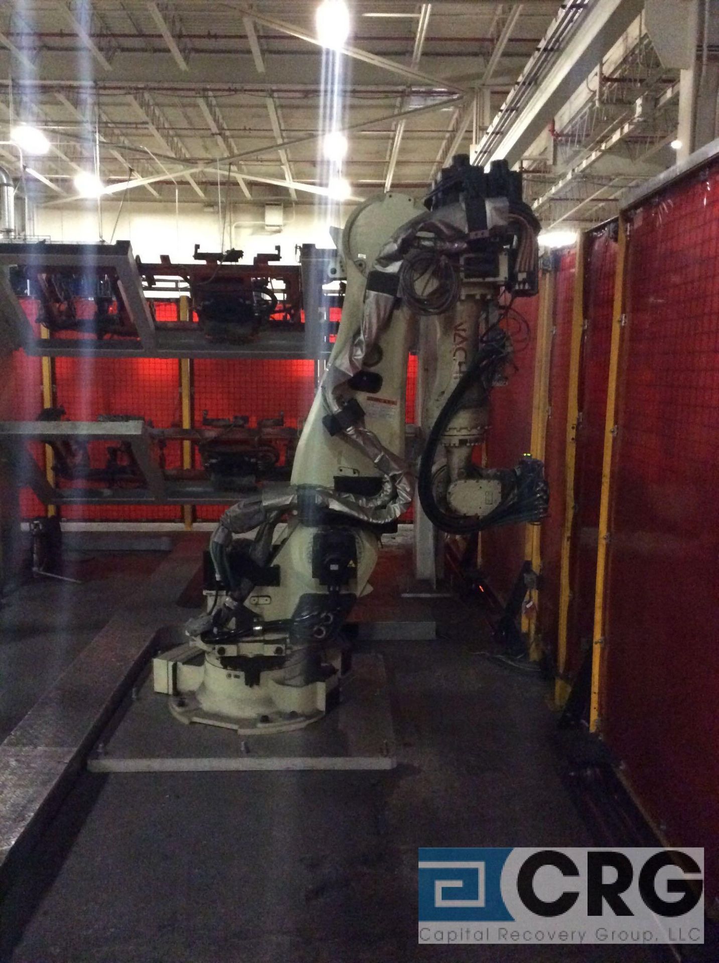 6-Axis Nachi MC-350-01 sub fixture handling robot with controls (2012), subject to entirety bid