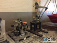 Lot of (3) OTC DYNAMIC DR-4000 robotic welders with (3) OTC CVPAS350 welding power sources and (3)