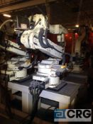 Nachi FD-B4L welding robot with control, OTC WELBEE P500L inverter welder power source with control,