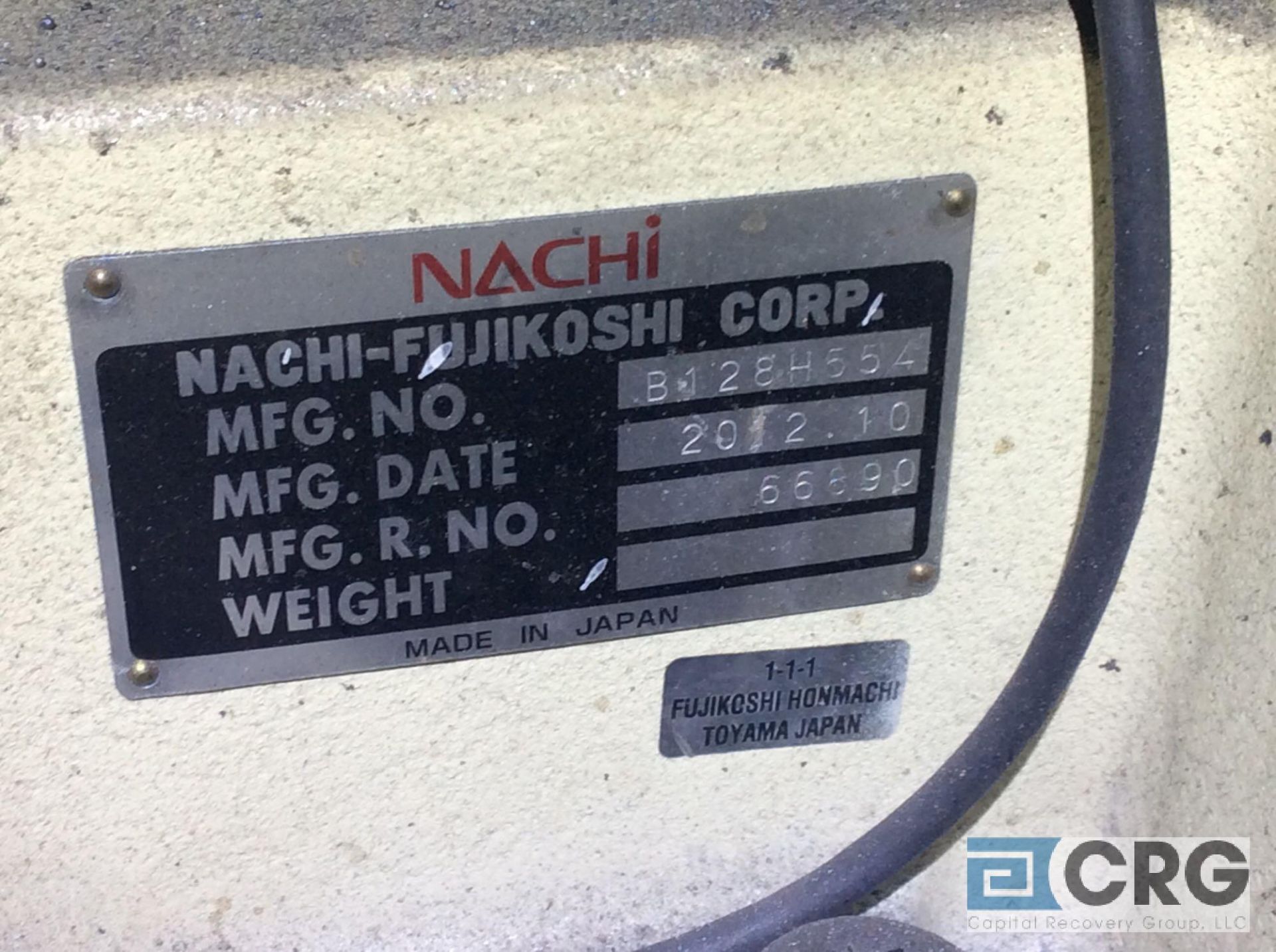6-Axis Nachi MC-350-01 sub fixture handling robot with controls (2012), subject to entirety bid - Image 4 of 7