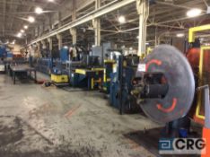 20 Stand Yoder QVW-200 rafted roll forming line in its entirety, consisting of the following: 6,