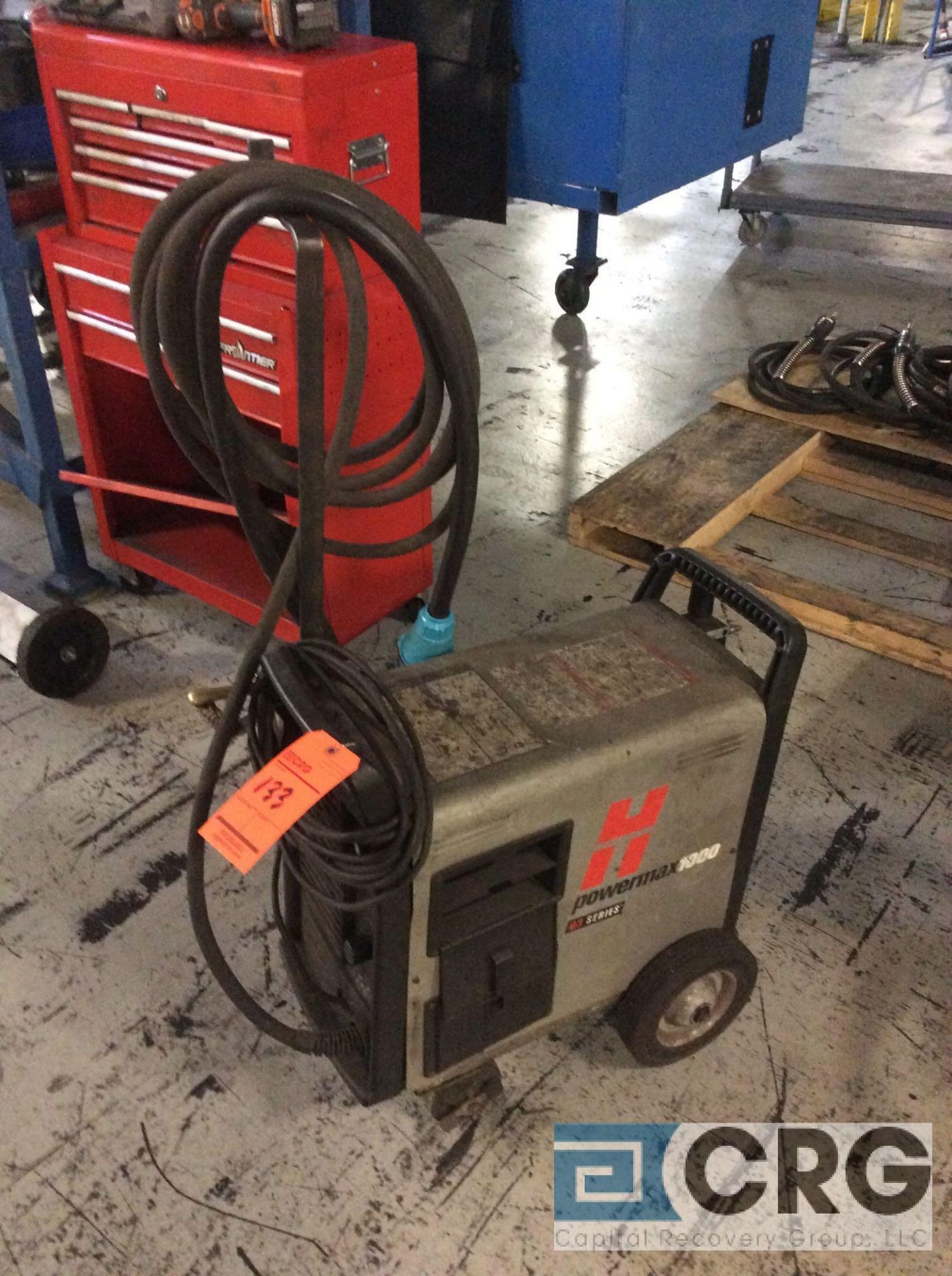 Hypertherm POWERMAX 1000 G3 portable plasma cutter, 3 phase