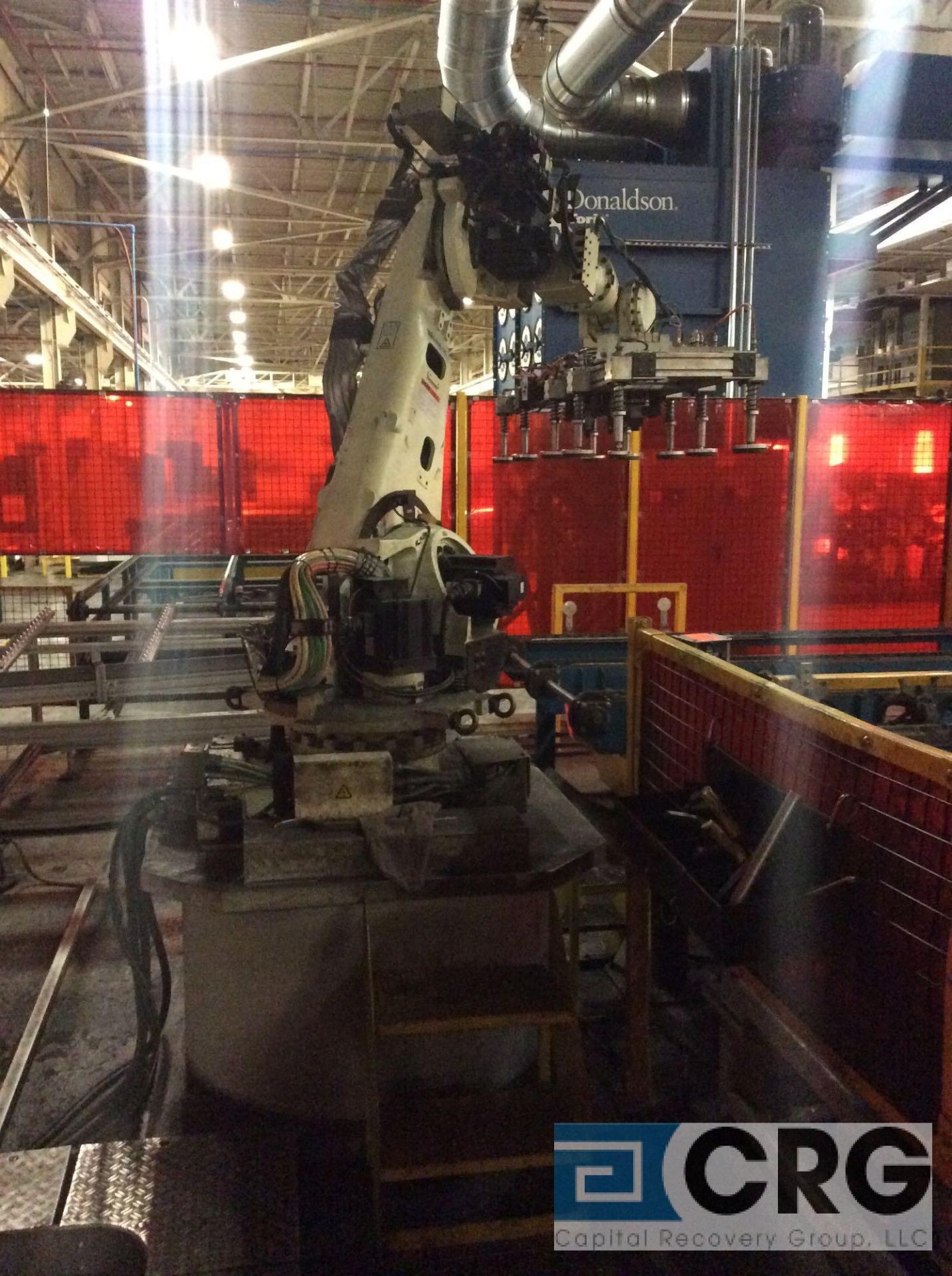 6-Axis Nachi SRA 240-01 material handling robot with controls, suction cup lifting (2015), subject - Image 3 of 9