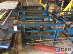 5 X 30 and 5 X 6 sections motorized chain conveyor (RUNNING FROM WELD CELL OUT TO STACKER AREA)