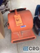 Lot of (2) portable floor dryers/blowers