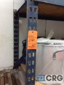 Lot consists of (5) sections of racking, (6) 81 in. vertical supports 3 in. X 1 1/2in., 6’