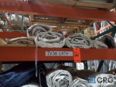 Lot of (19) 7 X 30 foot cathedral tent sidewalls