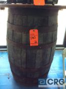 Lot of (2) wine barrels