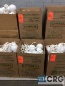 Lot of (12) 30 foot strings globe lights