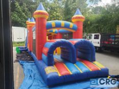 Utility Castle combo, 3 sections, dry slide with (3) blowers