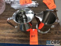 Lot of (55) assorted 64 oz. stainless pitchers