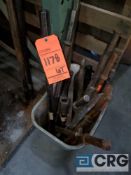 Lot of assorted jackhammer bits