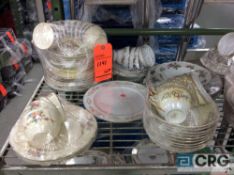 Lot consists of assorted dinnerware to include, dinner plates, soup bowls, coffee cups