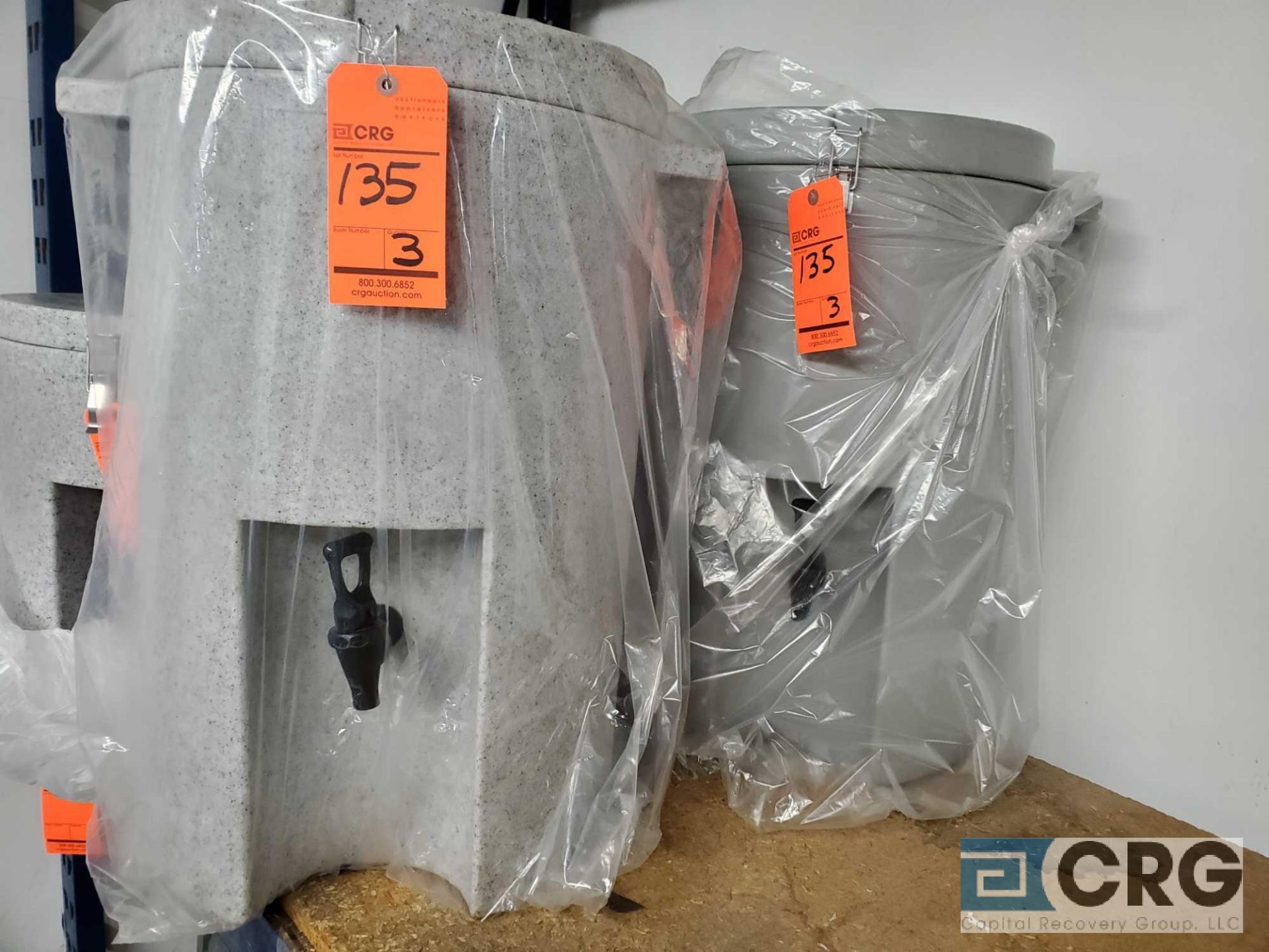 Lot of (3) 10 gallon thermal dispensers - Image 3 of 3