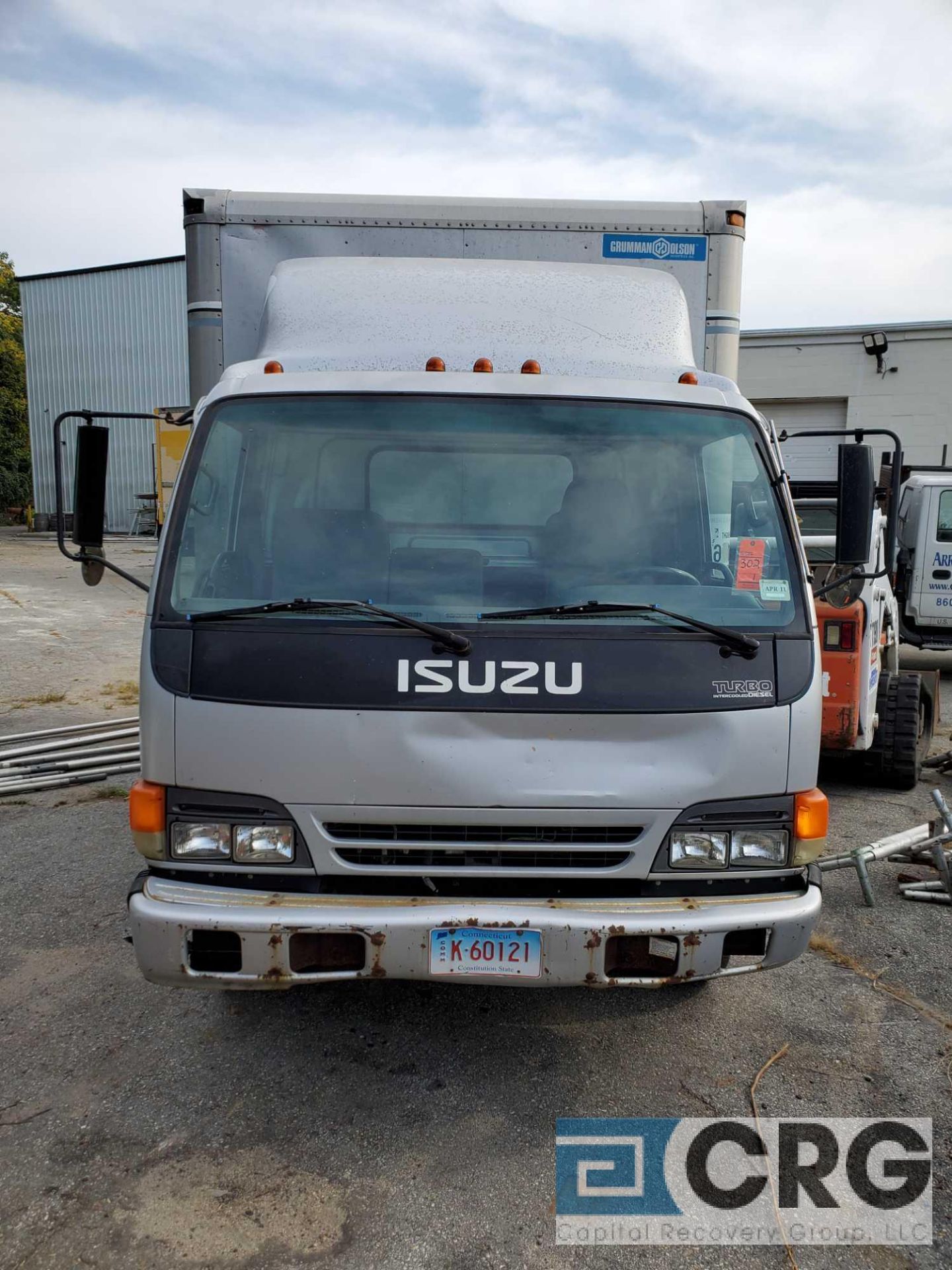 2001 Isuzu silver edition 16’ box truck vin J17003294 with 19,980 miles, turbo intercooled Diesel