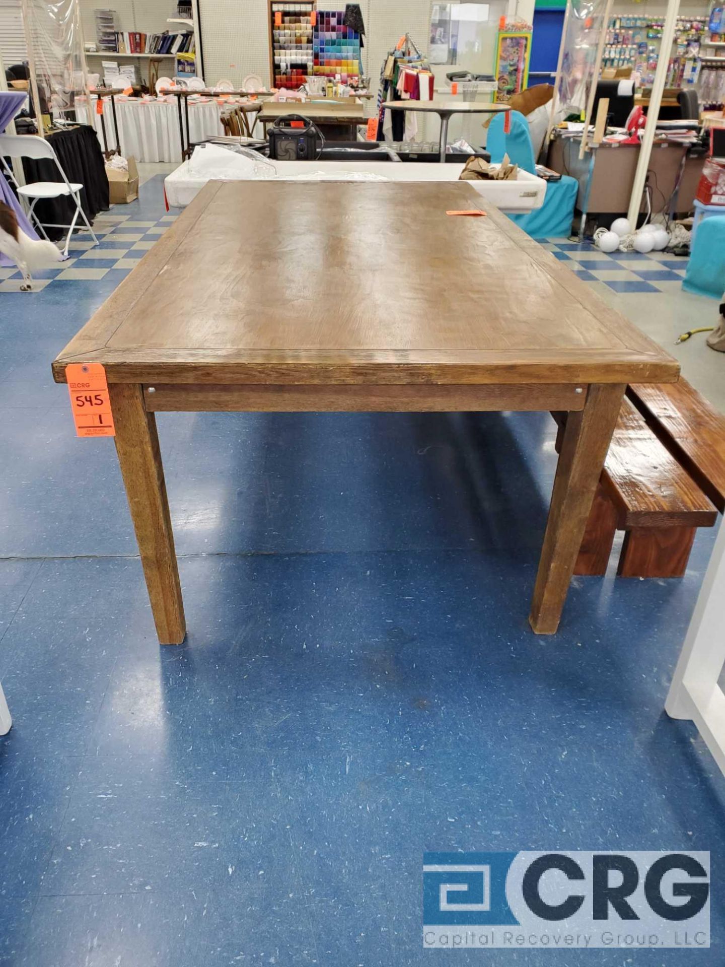 48 in. x 8' farm table