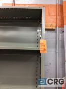 Lot consists of (6) sections of shelving 100 in. tall X 43 1/2 in. (W) X 12 in. deep (Linen room)