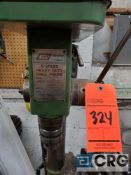 Ludell FDP-5 pedestal 15 inch drill press, 1/2 hp, 5 speed, 1 phase