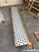 14 inch X 8 ft aluminum ramps