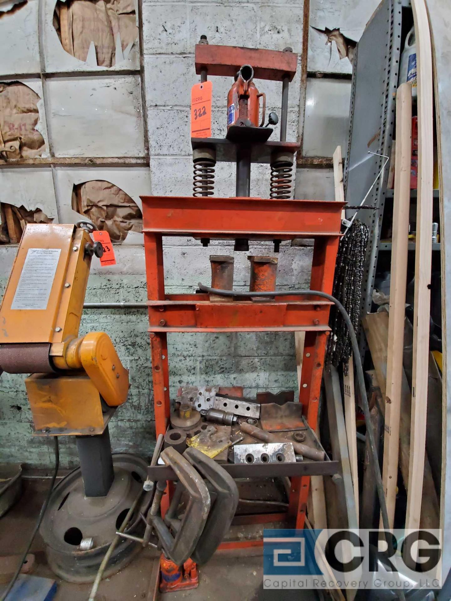 H-frame hydraulic shop press - Image 2 of 3