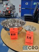 Lot of assorted silver Revere bowls, (6) 12 in. round, (12) 6 in. round