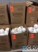 Lot of (12) 30 foot strings globe lights