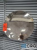 20 in. round silver plated cake plateau