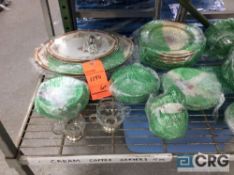 Lot consists of S.G.K. CHINA, to include (2) serving trays, (8) dinner plates, (12) soup bowls,