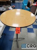 Lot of (25) 30 in. cocktail tables with adjustable pole