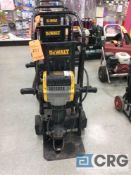 DeWalt D25980 pavement breaker/ stake pounder with cart and asst bits