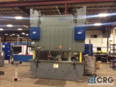 1999 LVD STRIPPIT 350 BH 10 GAB CNC hydraulic press brake, sn 25908, 11 foot, CADMAN 5 Axis CNC