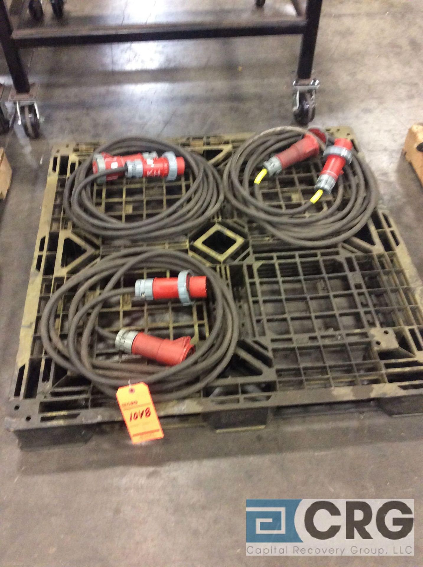 Lot of (3) 3 phase extension cords