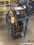 Miller XMT 304 CC/CV DC inverter arc welder, 96 max OCV, 3 phase, With 60 Series wire feed