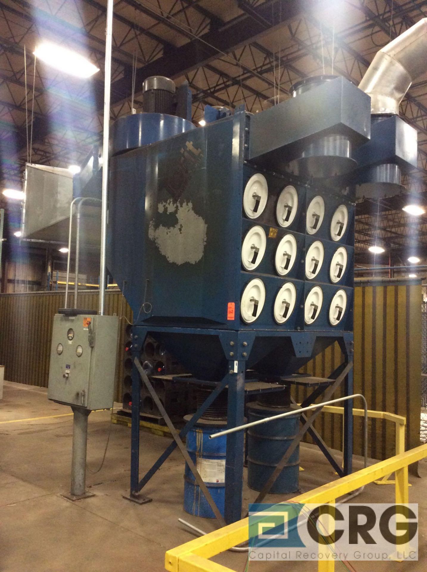 Donaldson Torit DOWNFLO OVAL 1 dust collector, 3 phase