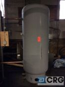 approx 10 foot vertical air storage tank