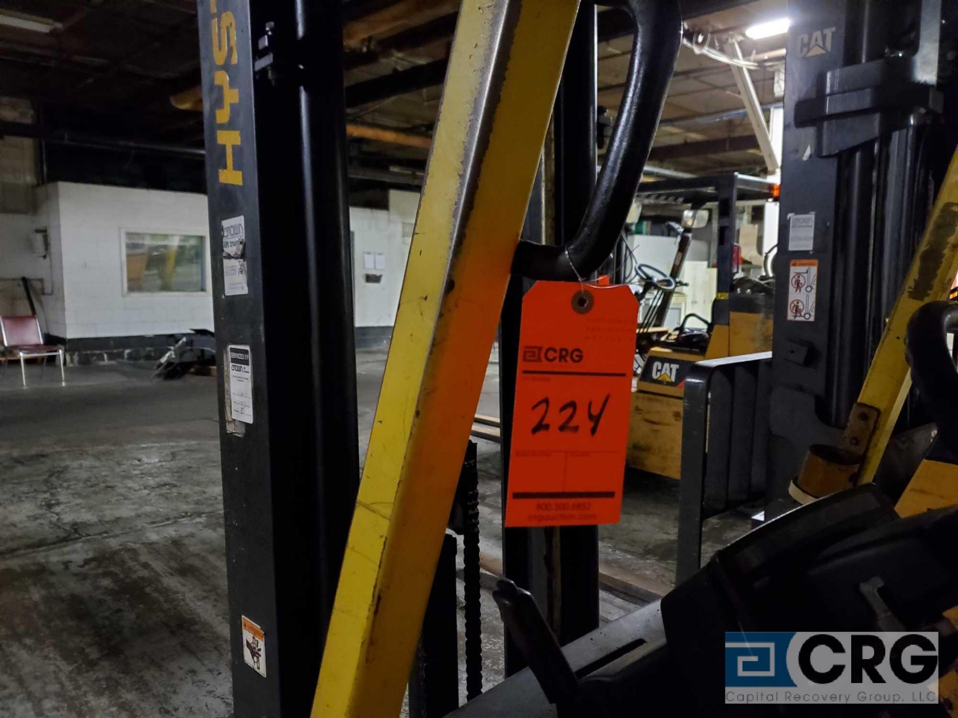 Hyster Forklift, m/n S5OXM, s/n D187V13084W, (blown transmission) - Image 2 of 6